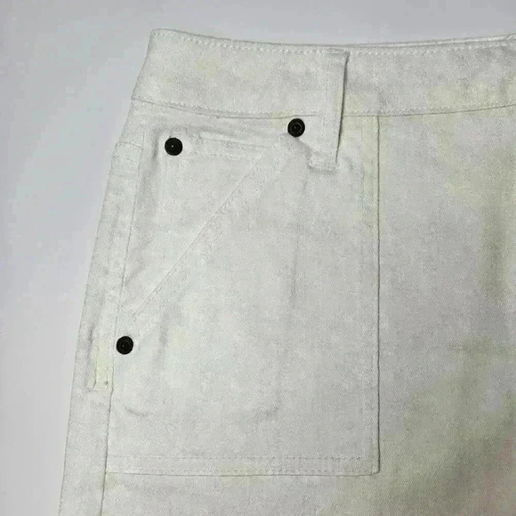 Maurices Women White Denim Skirt NWT Size 9/10 - Picture 3 of 8
